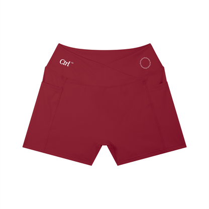 Short Tiro Alto con Bolsillos