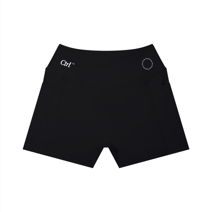 Short Tiro Alto con Bolsillos