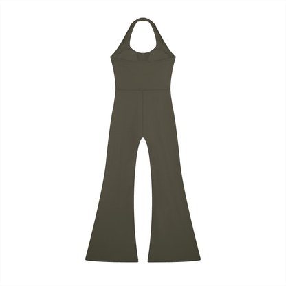 Jumpsuit Halter Acampanado