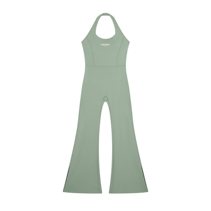Jumpsuit Halter Acampanado