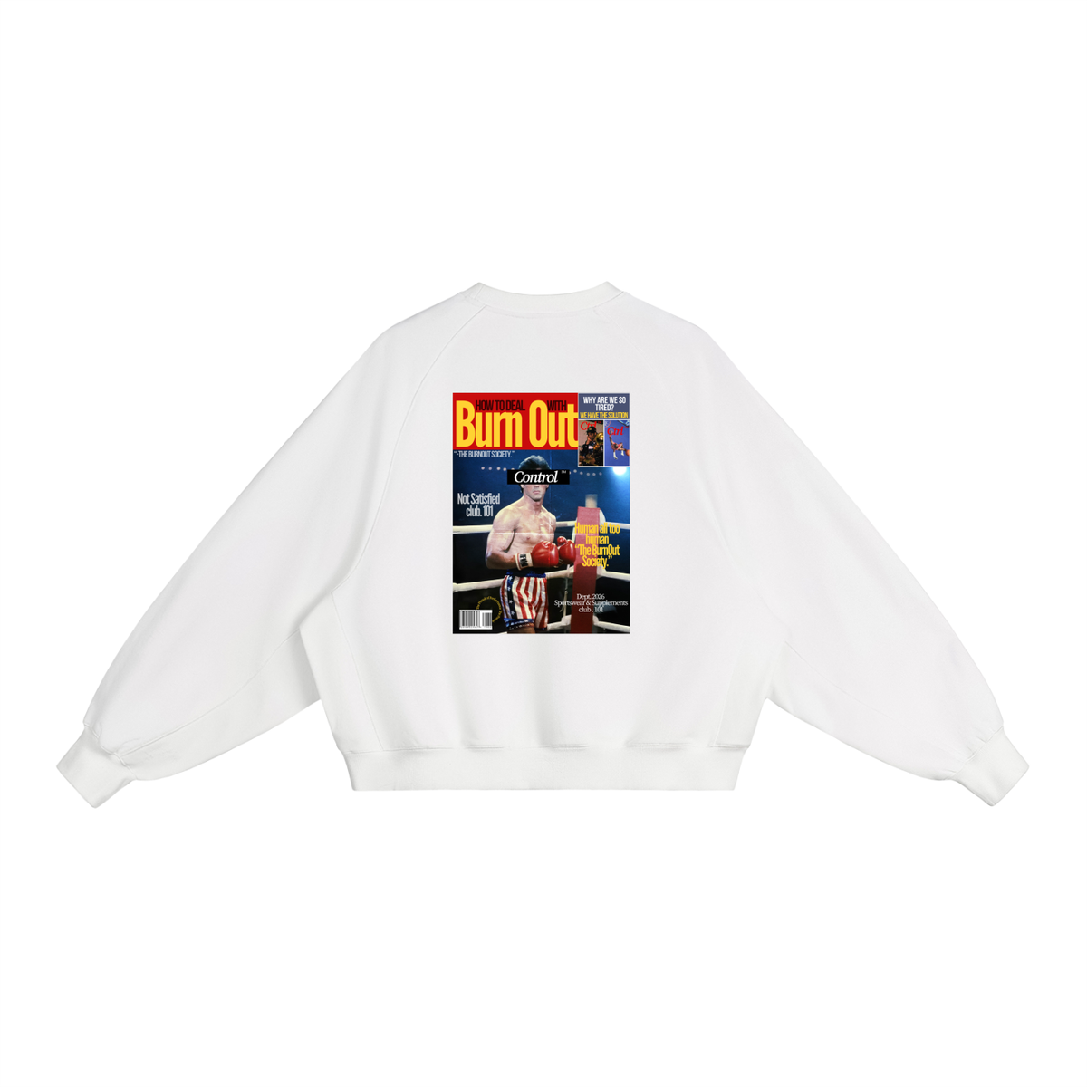 BurnOut Crew Neck Boxy