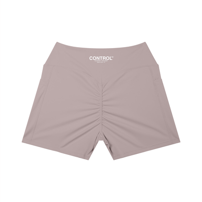 Short Tiro Alto con Bolsillos
