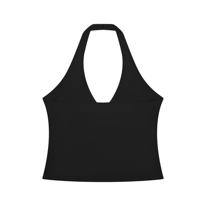Top Halter Fruncido