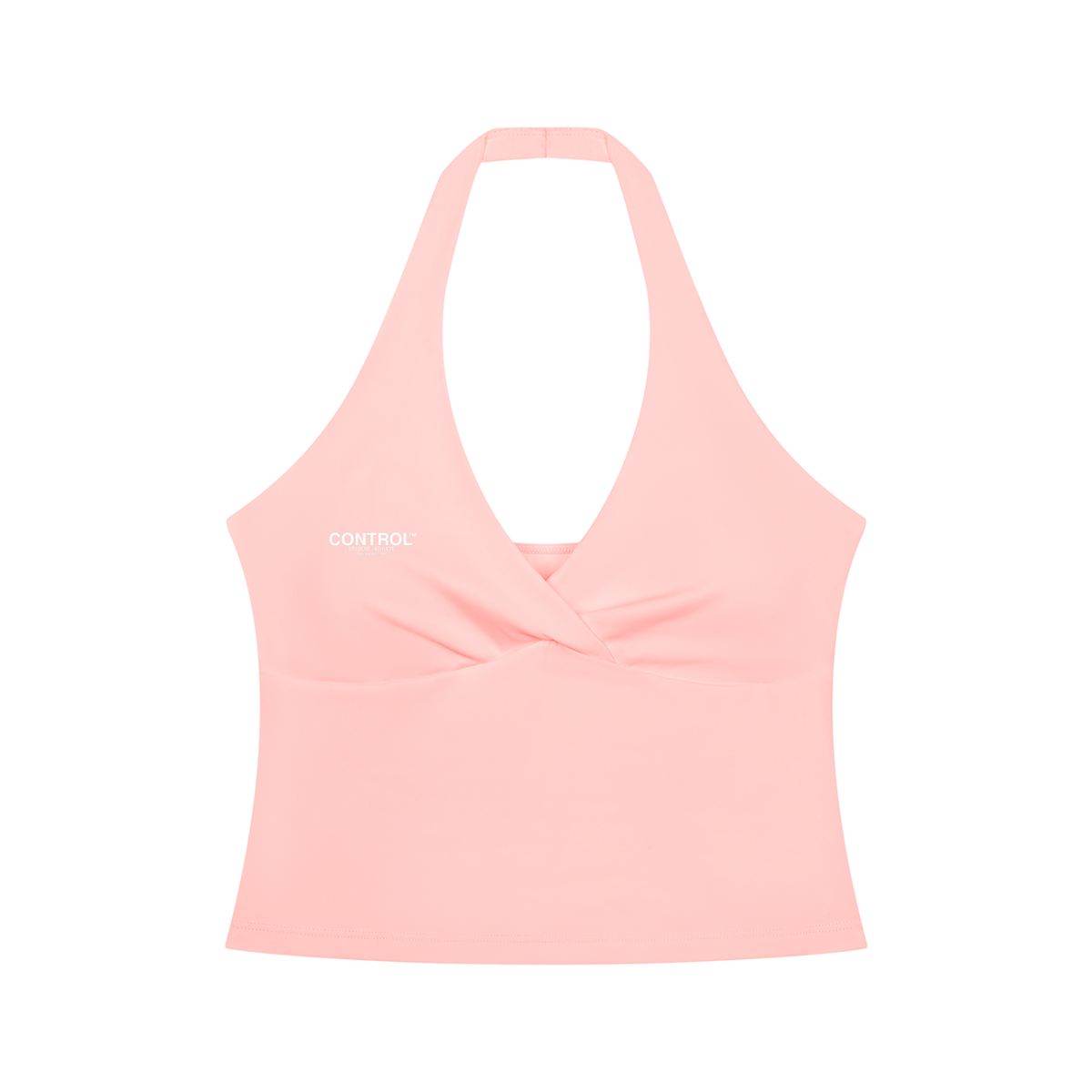 Top Halter Fruncido
