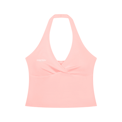 Top Halter Fruncido