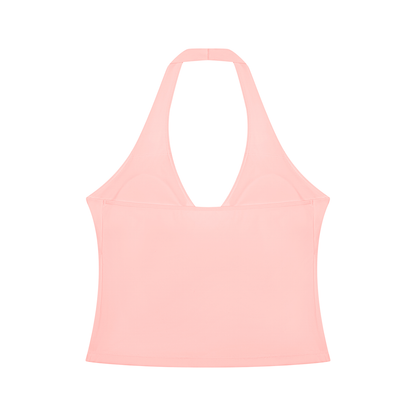 Top Halter Fruncido