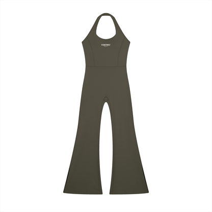 Jumpsuit Halter Acampanado