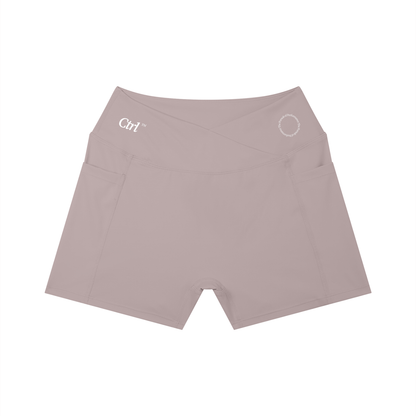 Short Tiro Alto con Bolsillos