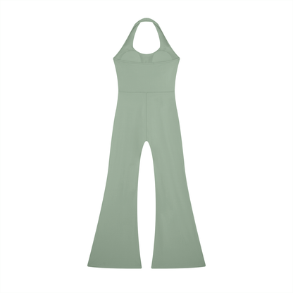 Jumpsuit Halter Acampanado