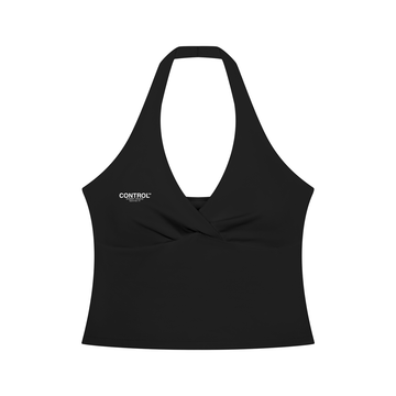 Top Halter Fruncido