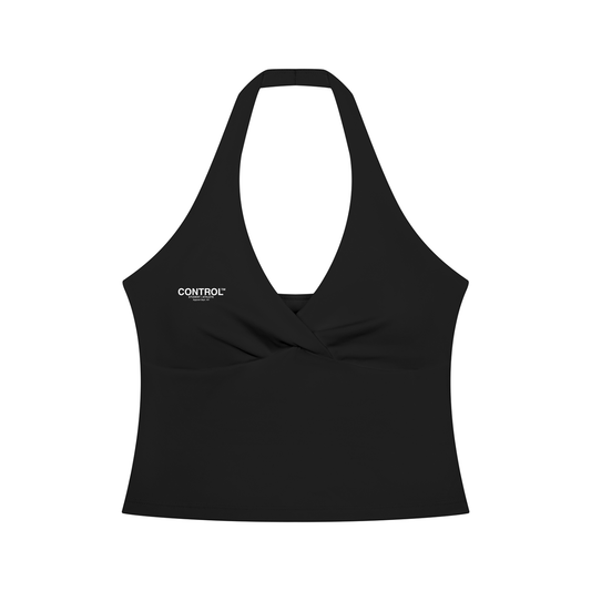 Top Halter Fruncido