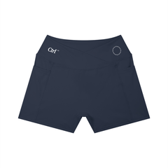 Short Tiro Alto con Bolsillos