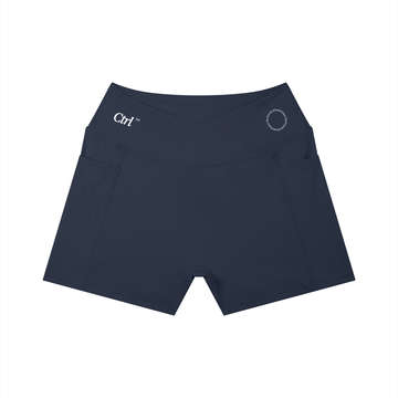 Short Tiro Alto con Bolsillos
