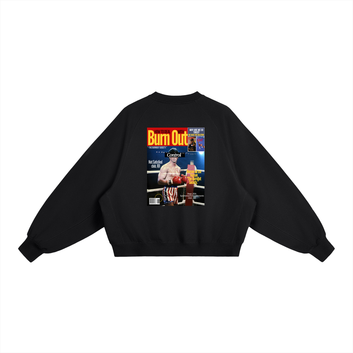 BurnOut Crew Neck Boxy